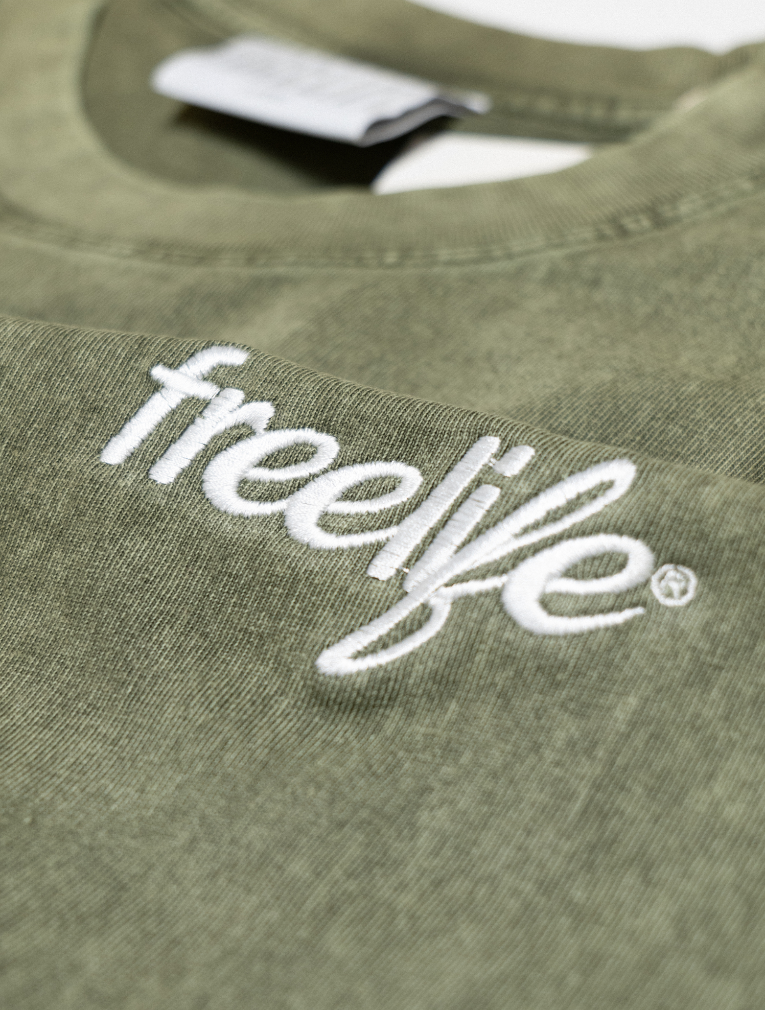 Washed Summer Tee - Green