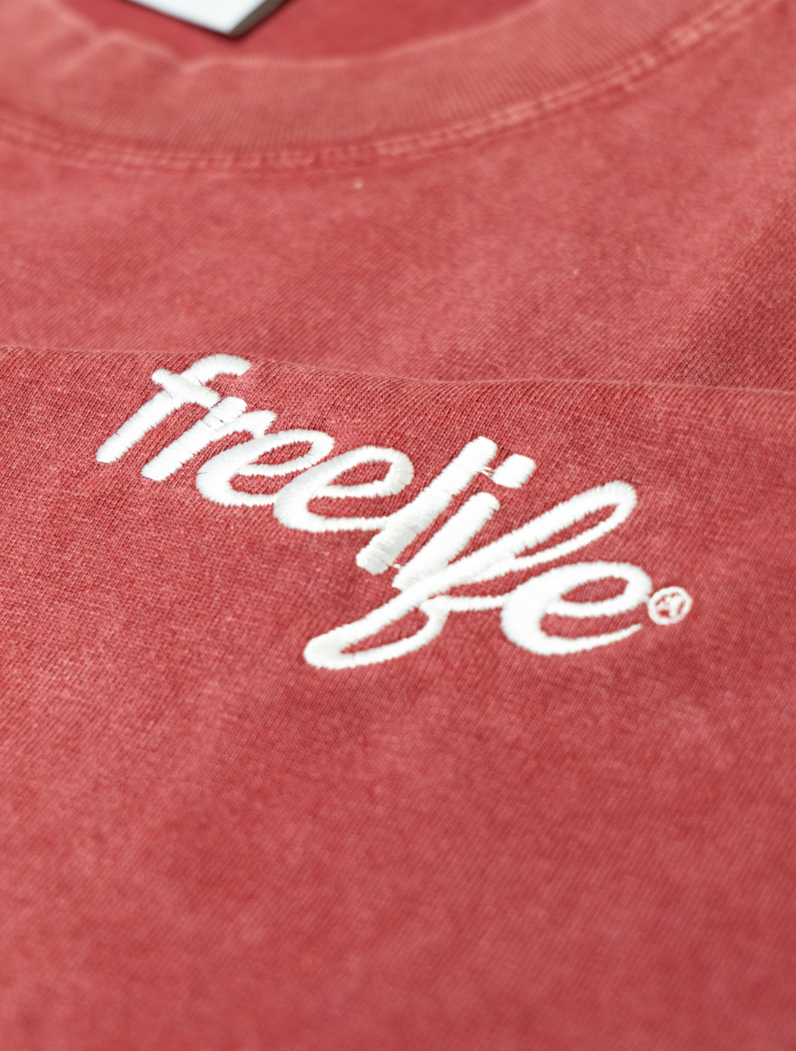 Washed Summer Tee - Red