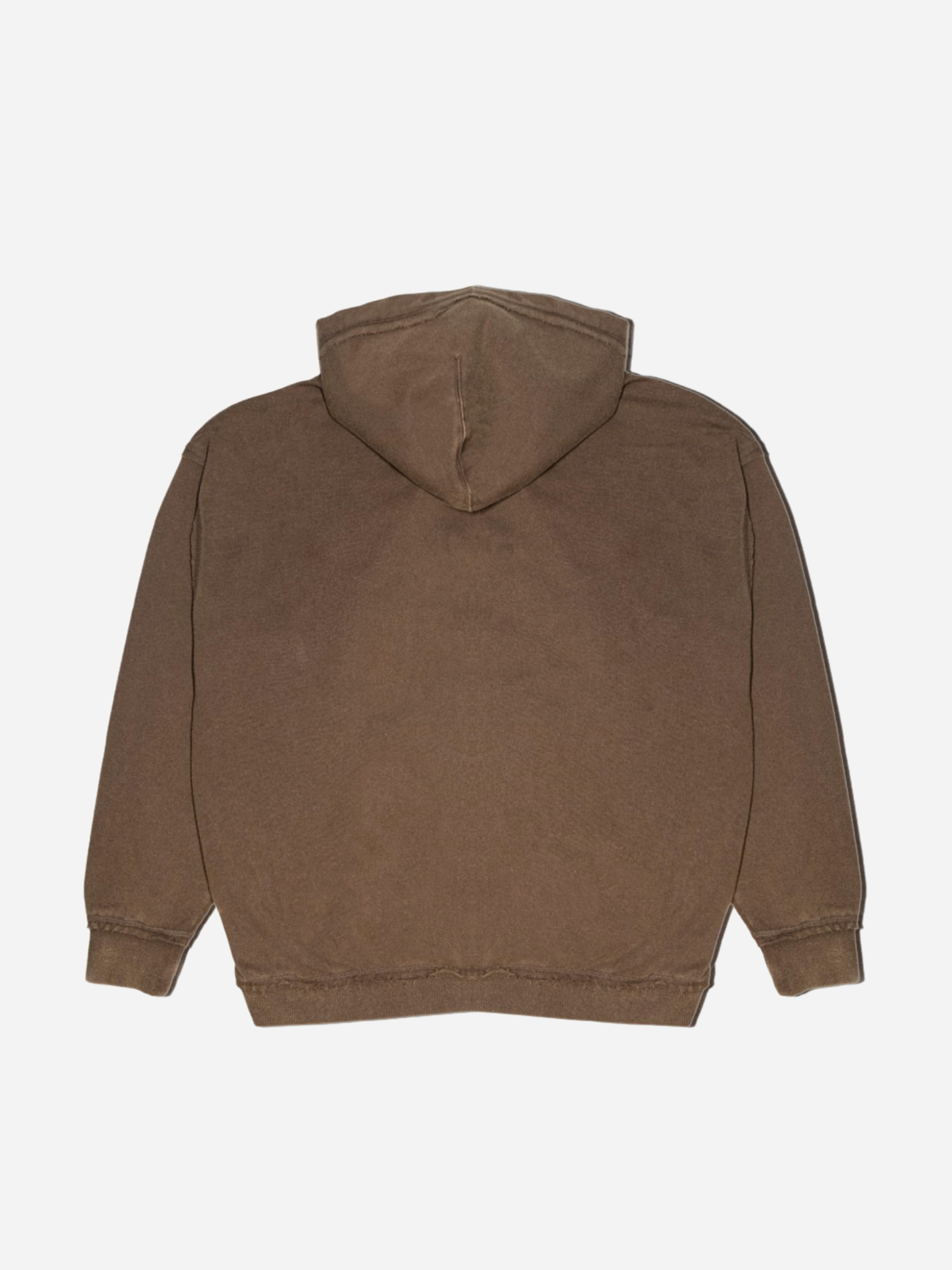 Zipper Hoodie - Brown