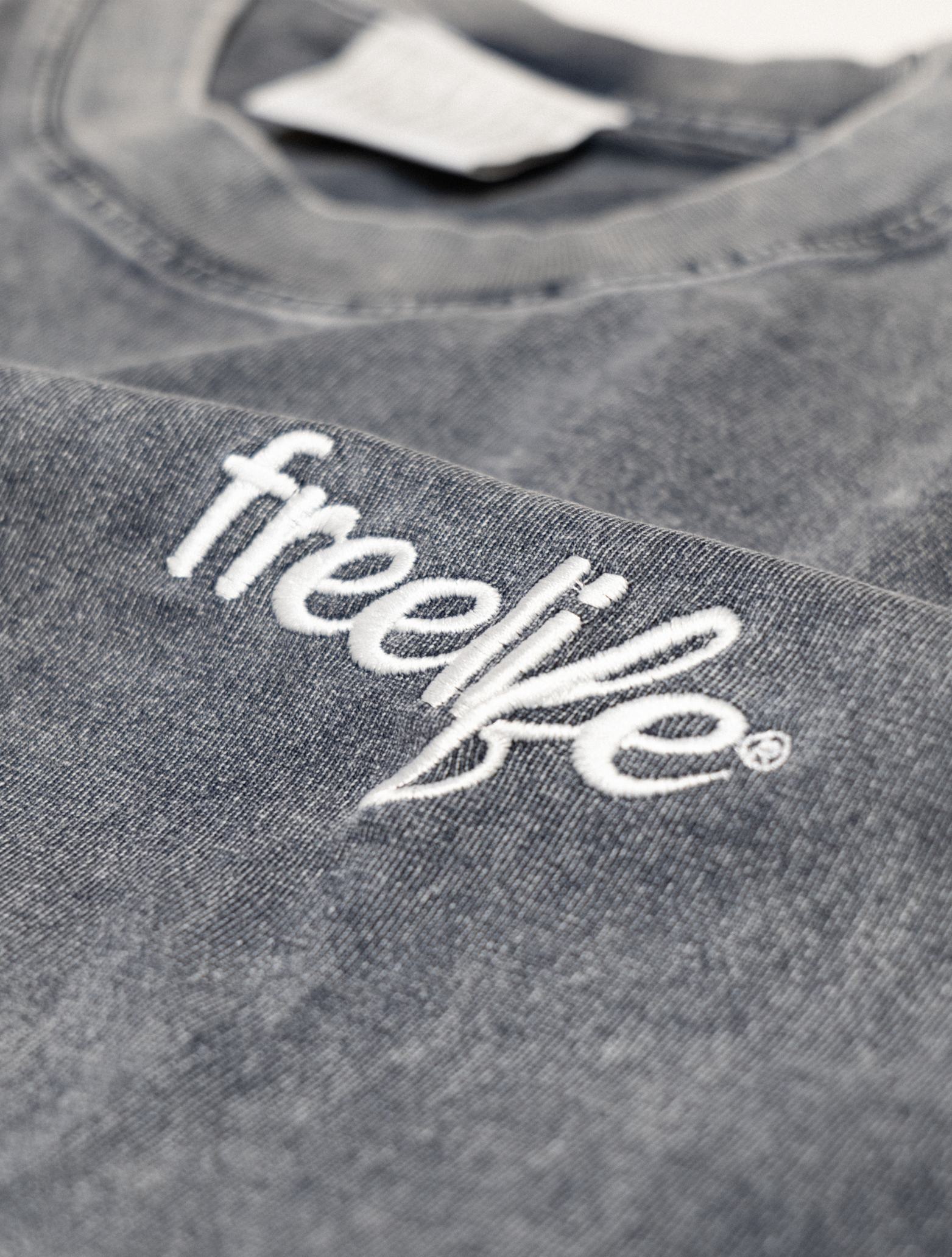 Washed Summer Tee - Gray