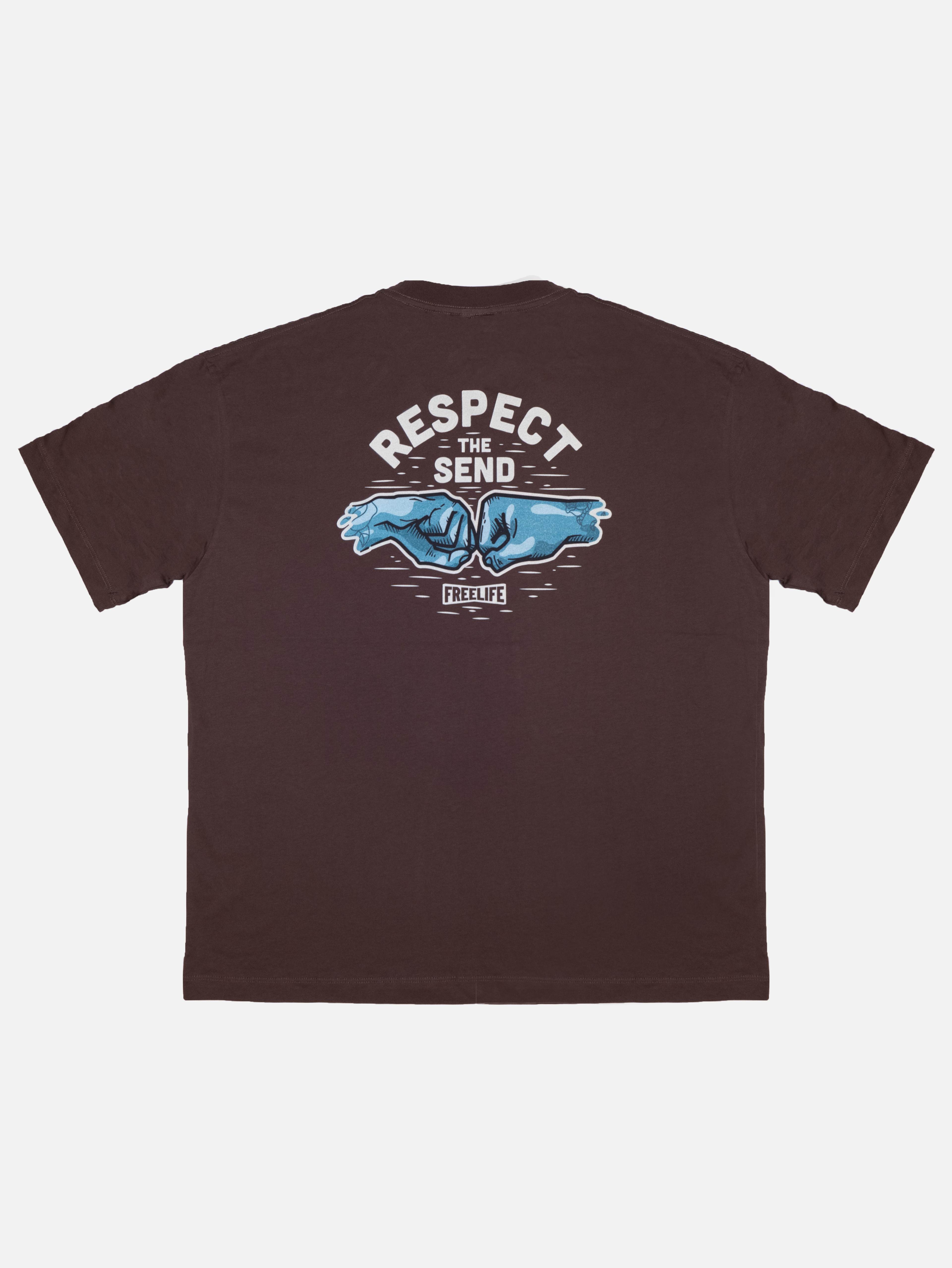 Respect The Send Tee - Brown