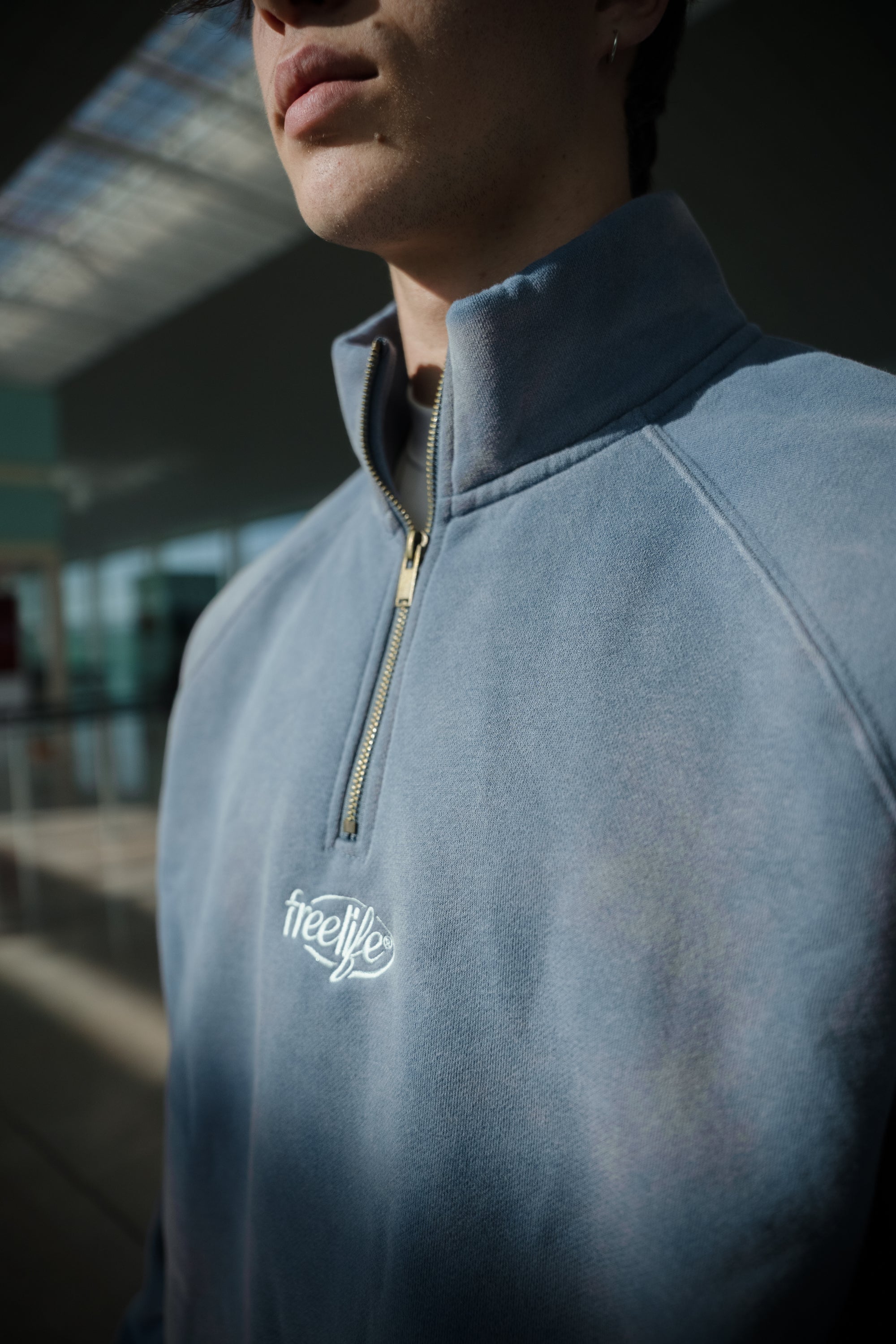 Washed Zip-Up