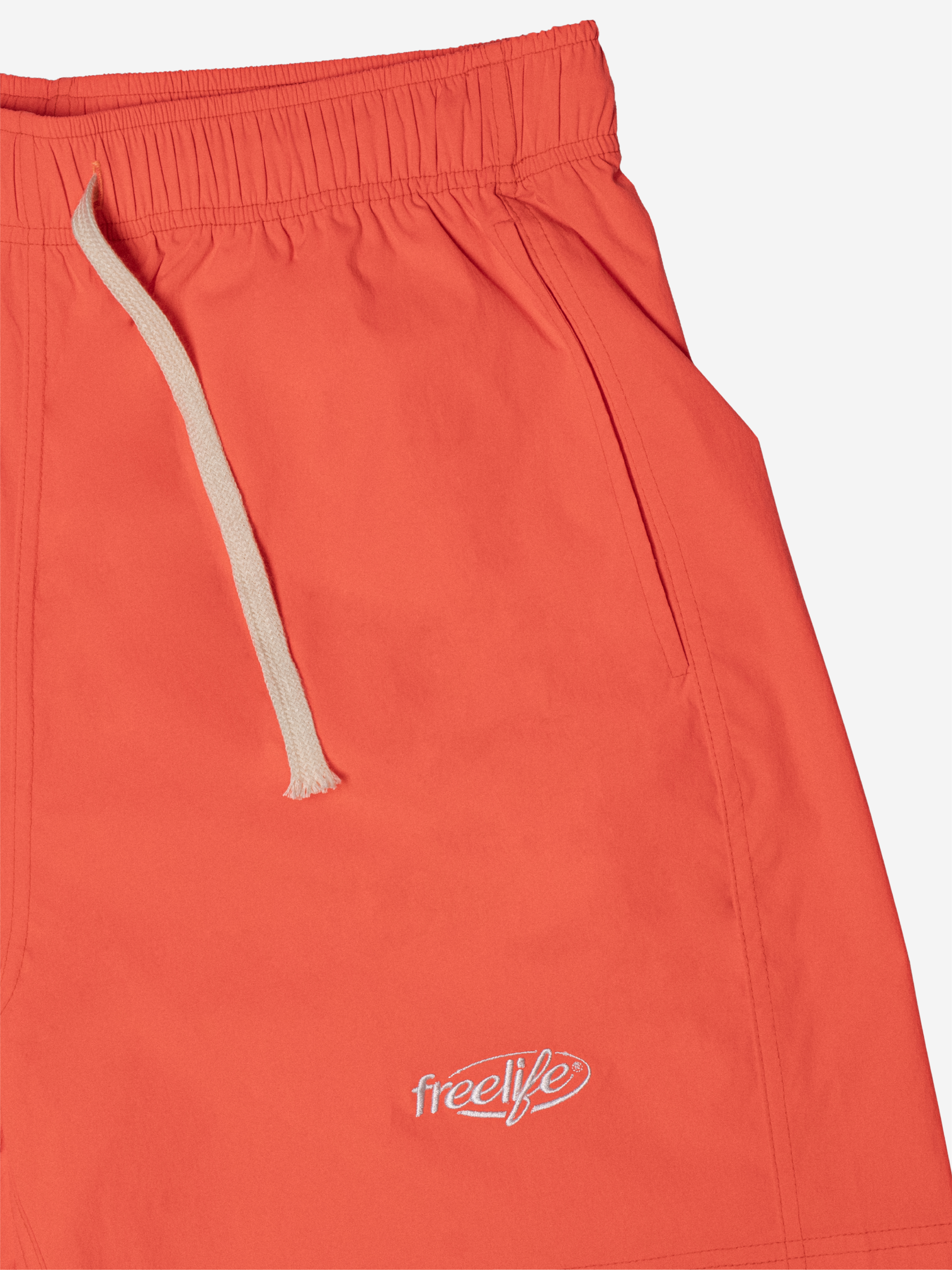 Orange Core Swim Trunks